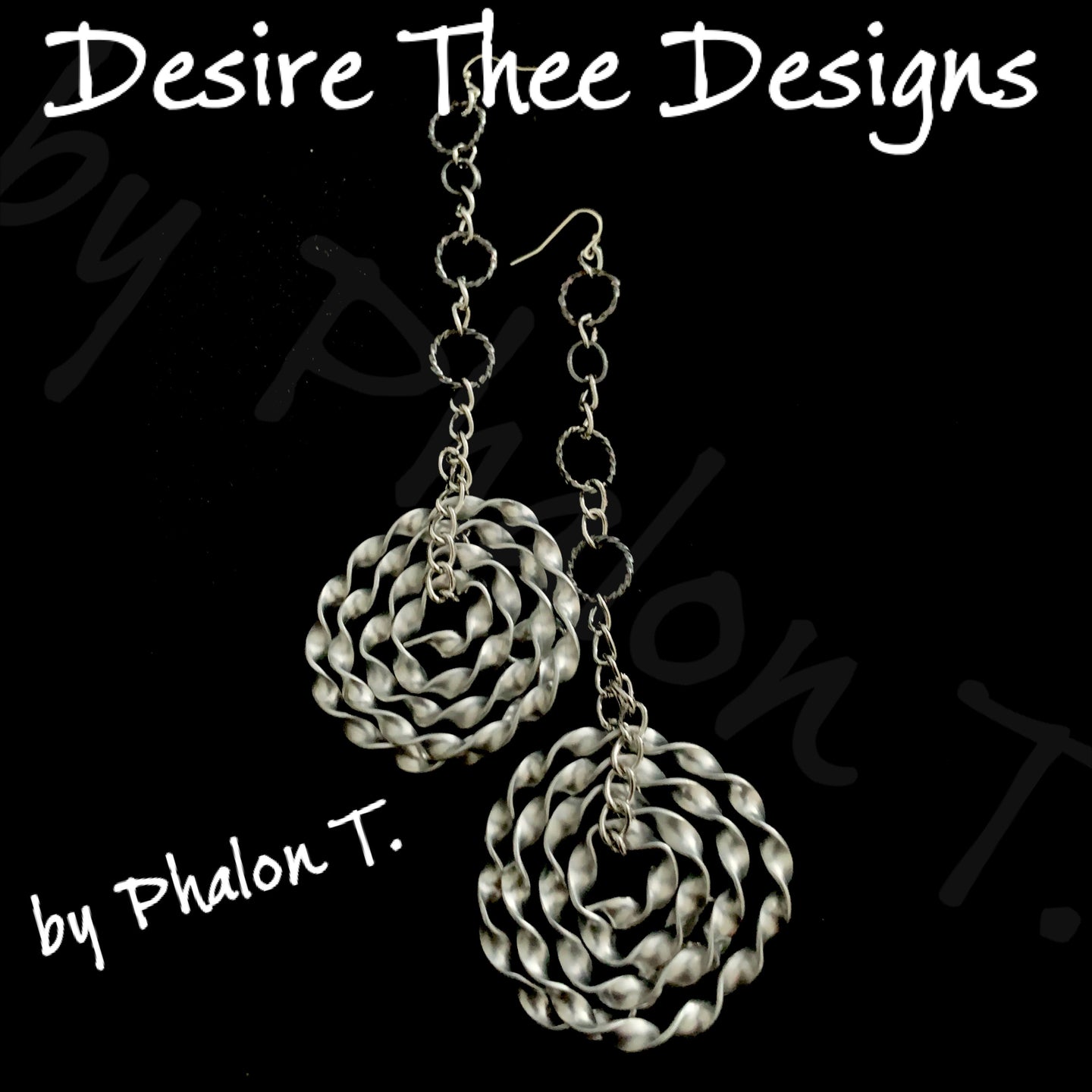 Desire Thee Metal Wire Earrings