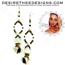 Load image into Gallery viewer, Desire Thee Crystal Hoop Earrings
