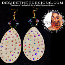 Load image into Gallery viewer, Desire Thee Leather Earrings
