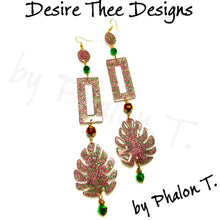 Load image into Gallery viewer, Desire Thee Crystal Earrings
