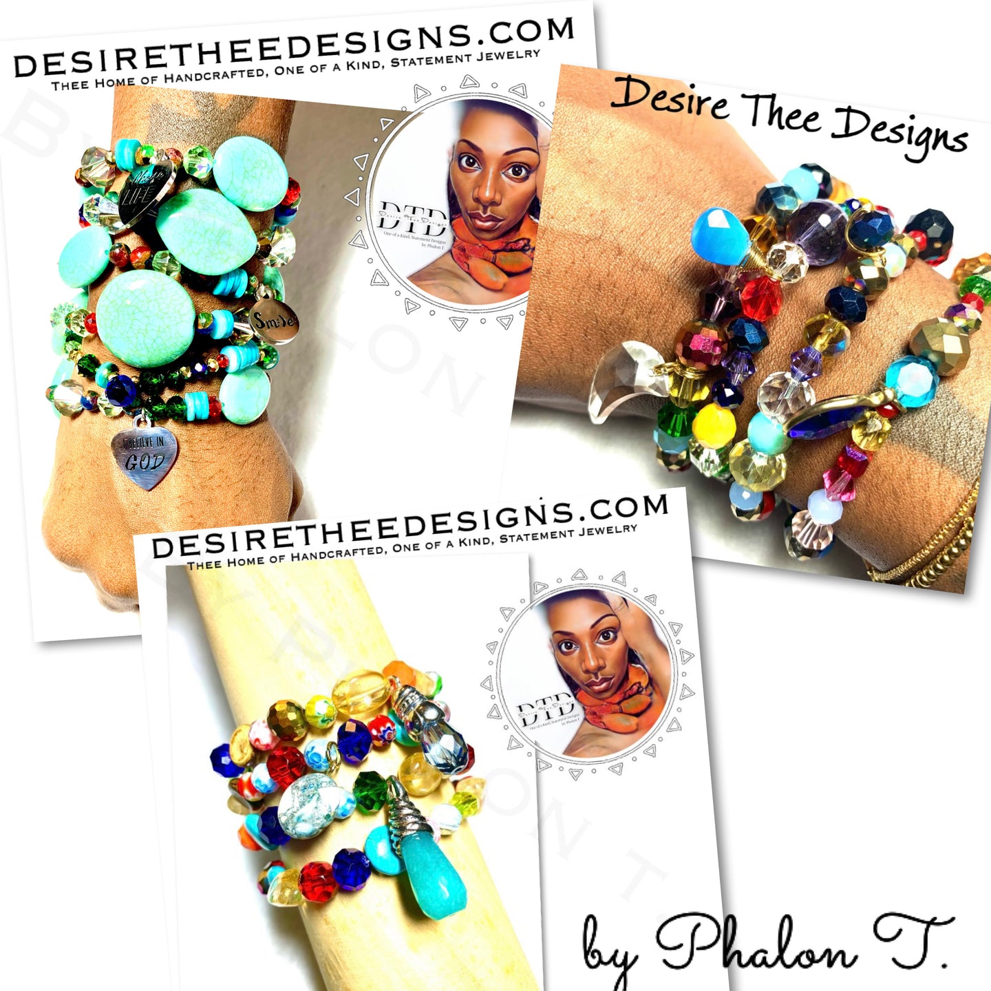 Custom Desire Thee Bracelets